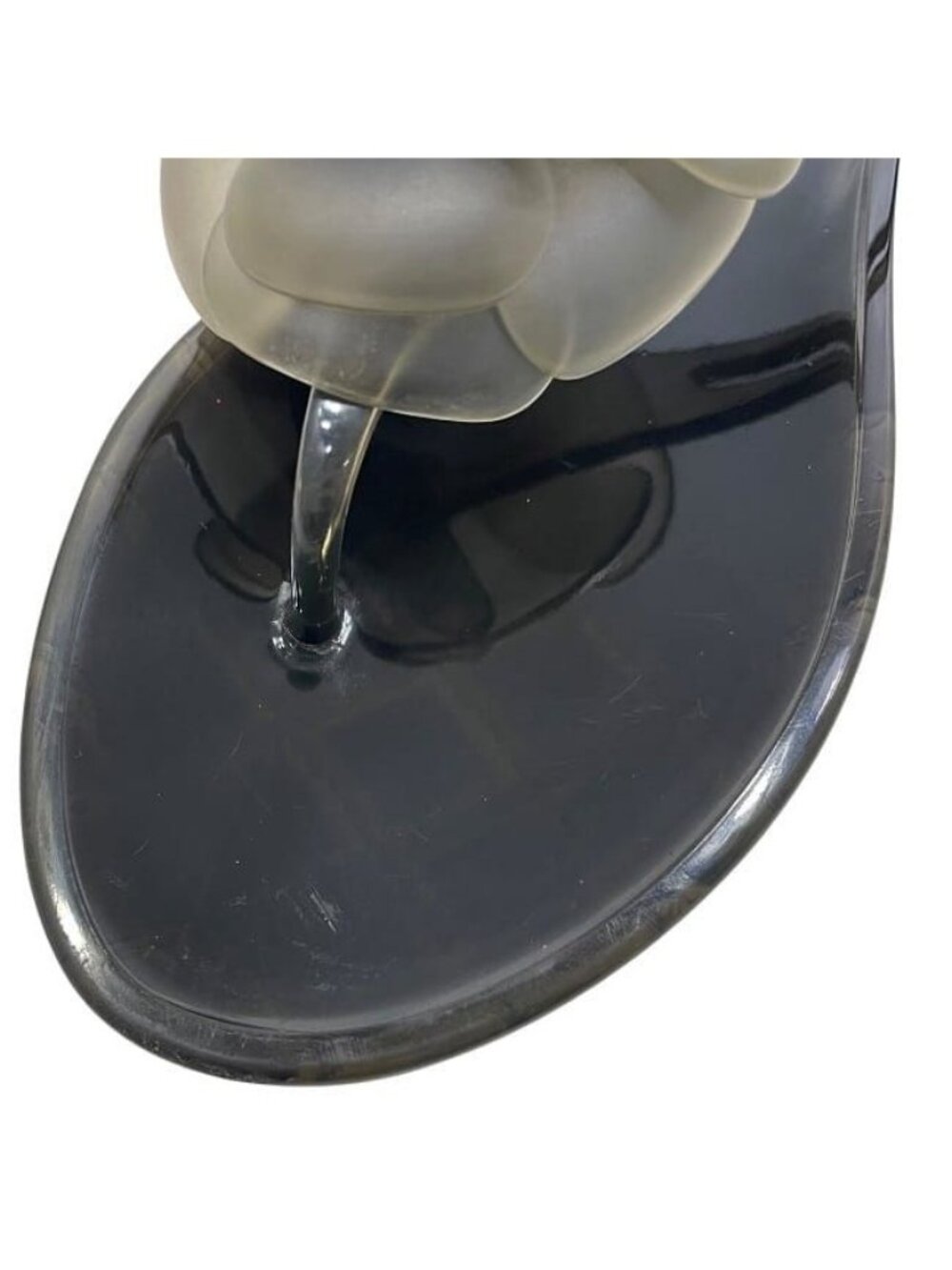 Chanel Sandals Black Camellia - Picture 5 of 10